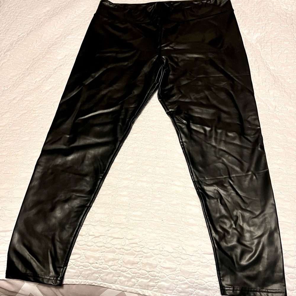 Women’s Faux Leather Pants